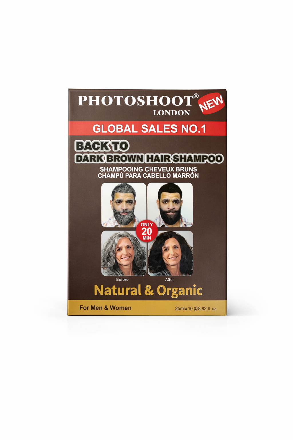 Photoshoot London Hair Dye Shampoo Satchets
