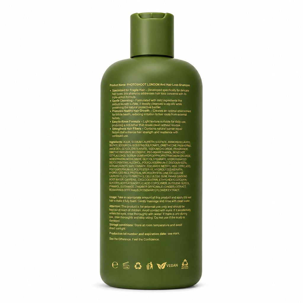 Photoshoot London Anti Hair Loss Shampoo