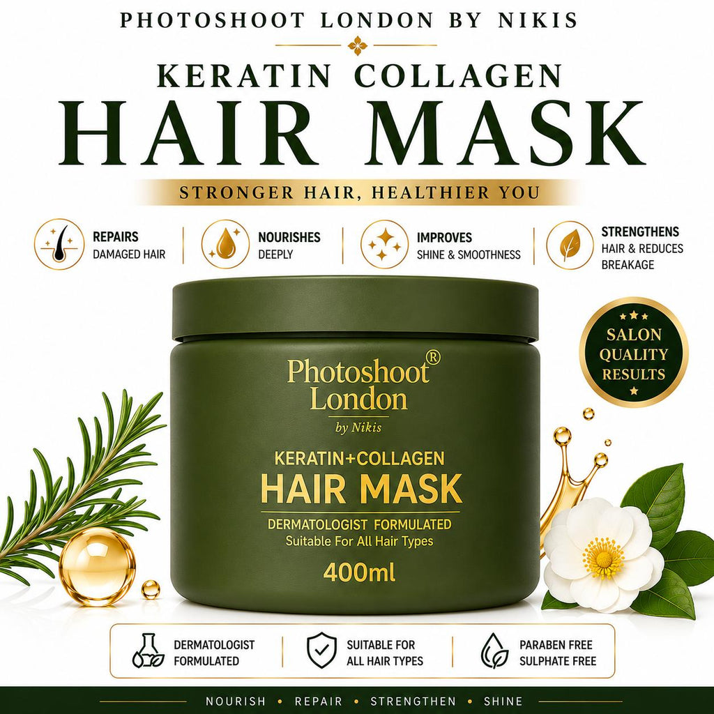 Photoshoot London Keratin + Collagen Hair Mask