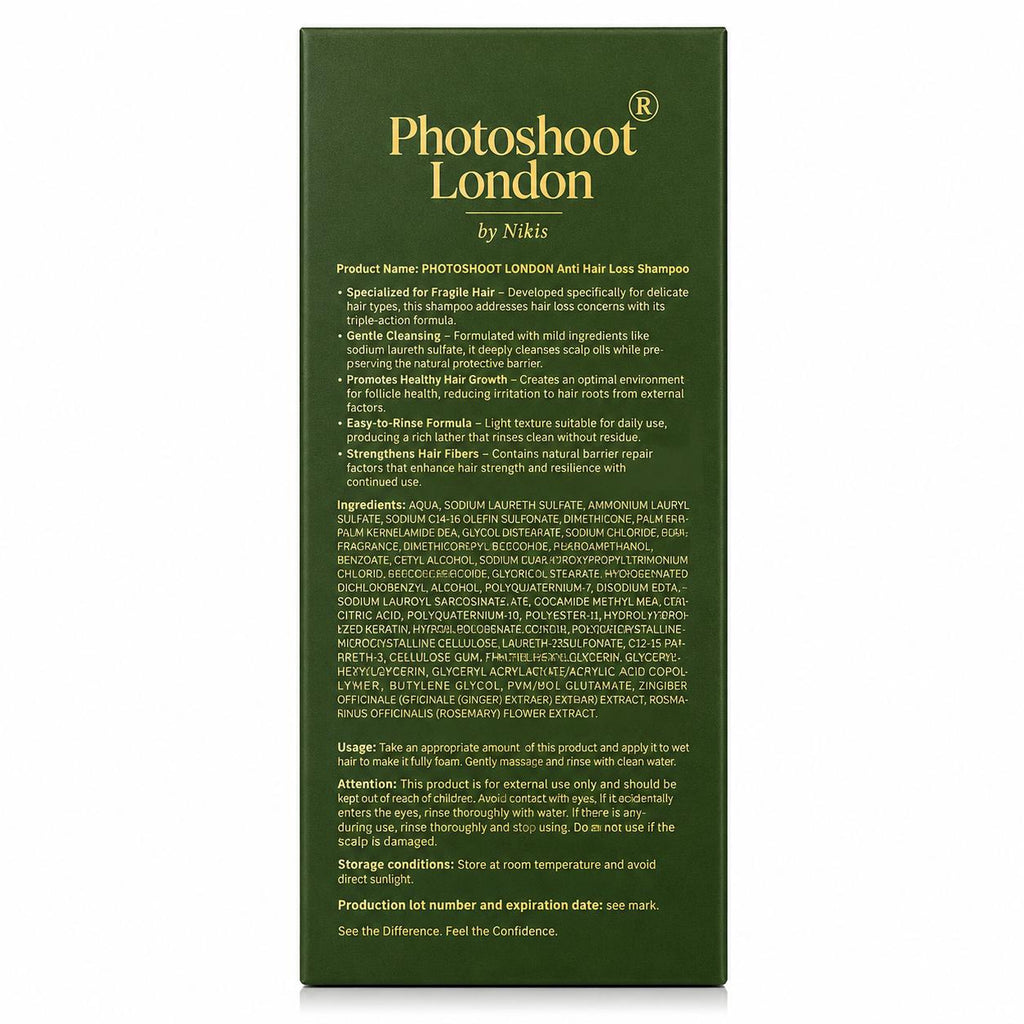 Photoshoot London Anti Hair Loss Shampoo