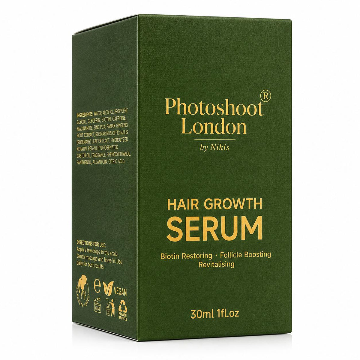 Photoshoot London Hair Growth Serum