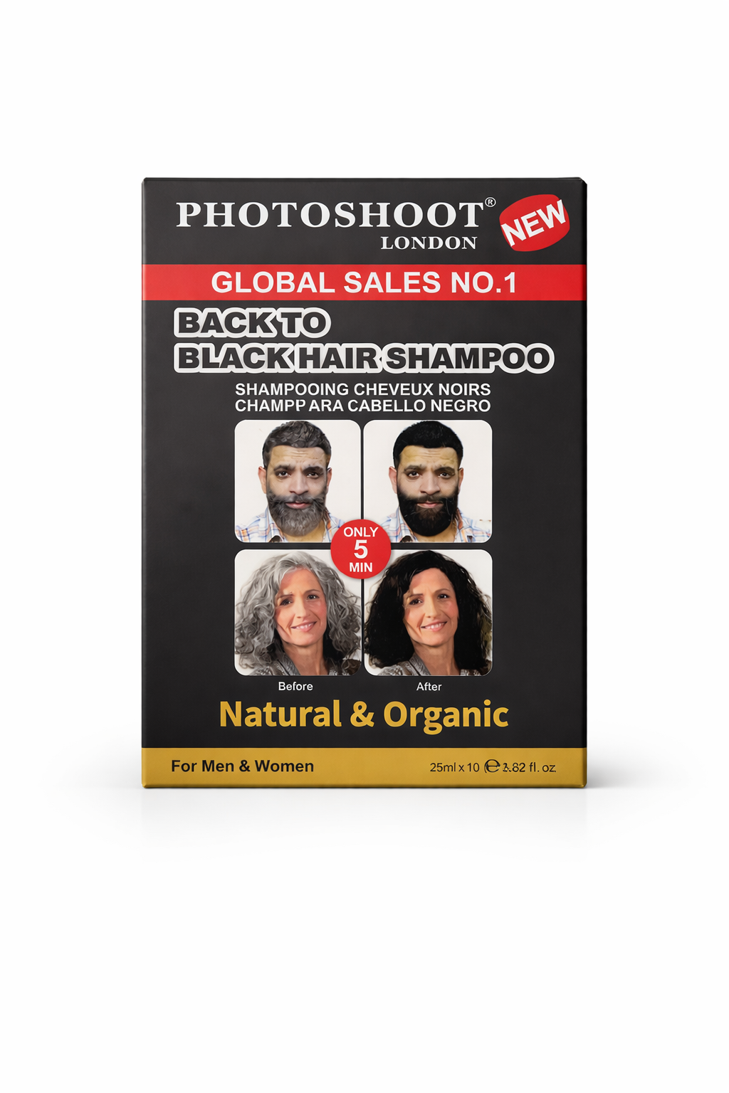 Photoshoot London Hair Dye Shampoo Satchets