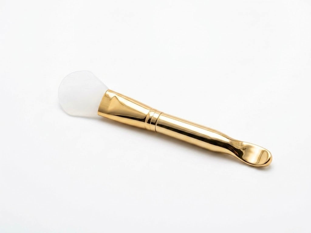 Dual-Ended Silicone Face Mask & Skincare Applicator Brush