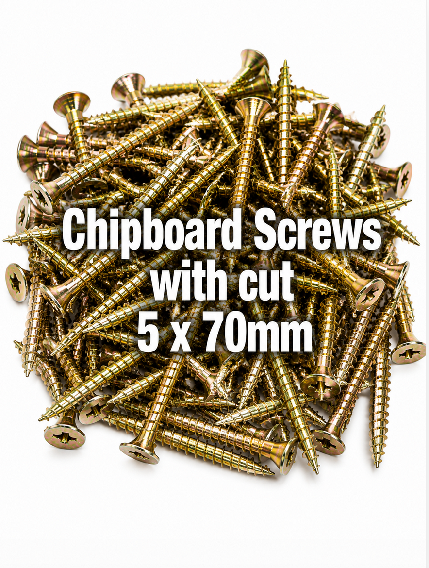 OMRN Chipboard Wood Screws With Cut