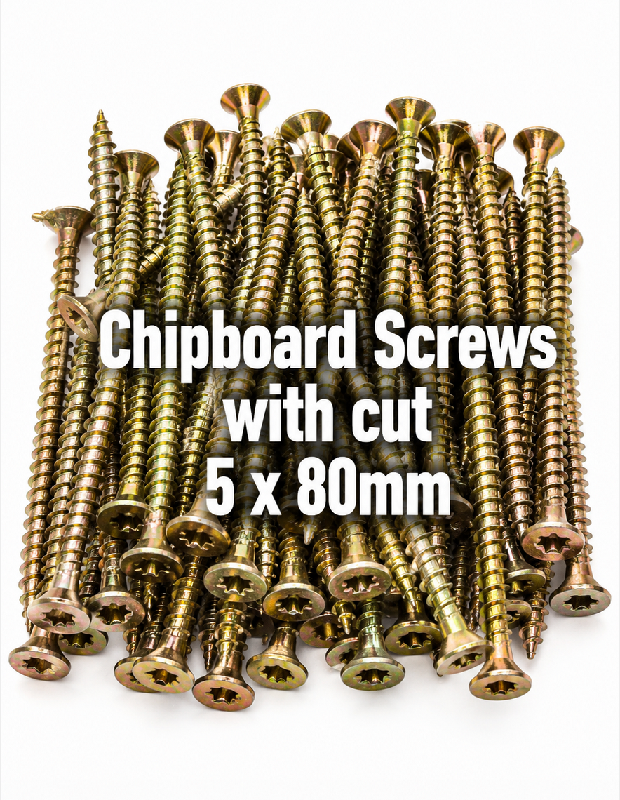 OMRN Chipboard Wood Screws With Cut