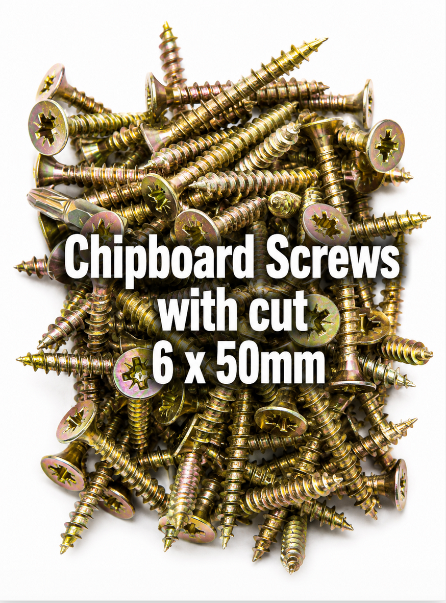 OMRN Chipboard Wood Screws With Cut