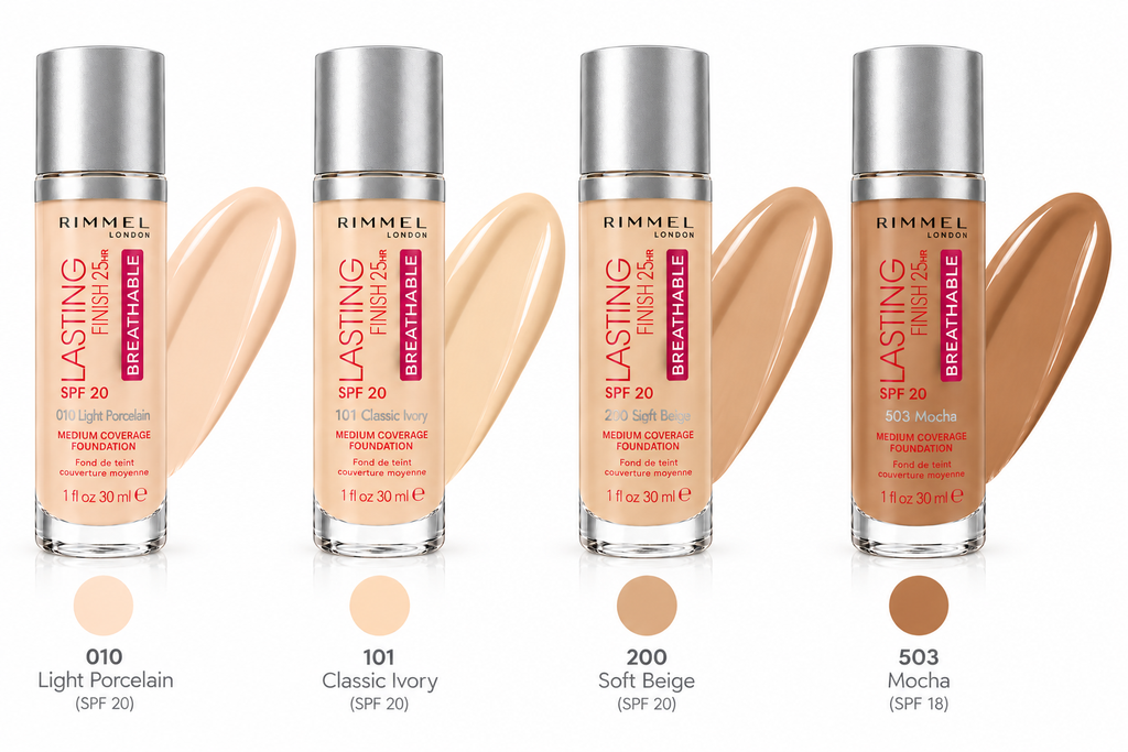 Rimmel London Lasting Finish 25hr Medium Coverage Foundation